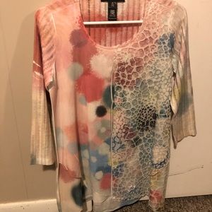 Ali & Miles watercolor top XS